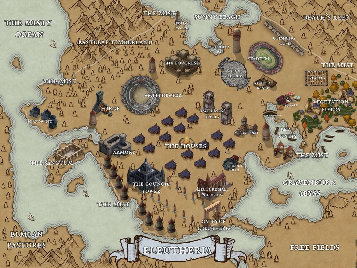 ELEUTHERIA Original Map
